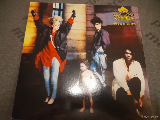 THOMPSON TWINS  " HERE'S TO FUTURE DAYS" 1985 LP USA ARISTA AL8-8276 NM/NM
