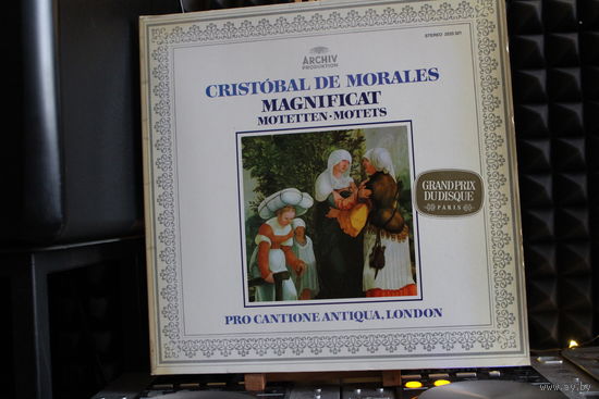 Cristobal de Morales, Pro Cantione Antiqua - Magnificat / Motetten (1976, Vinyl)