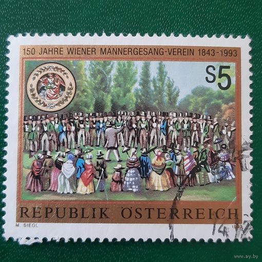 Австрия 1993. 150 летие Wiener Mannergesang Verein