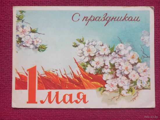 С Праздником 1 Мая! Круглов 1962 г.
