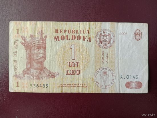 Молдова 1 лей 2006