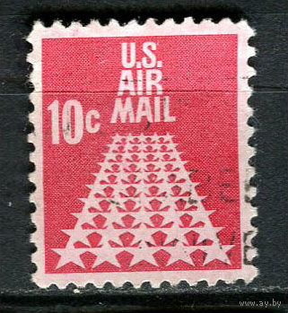 США - 1968 - Взлётно-посадочная полоса - [Mi. 939A] - полная серия - 1 марка. Гашеная.  (Лот 76Go)-T41P11