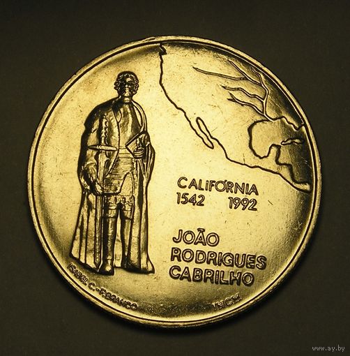 Португалия 200 Эск. 1992 Калифорния