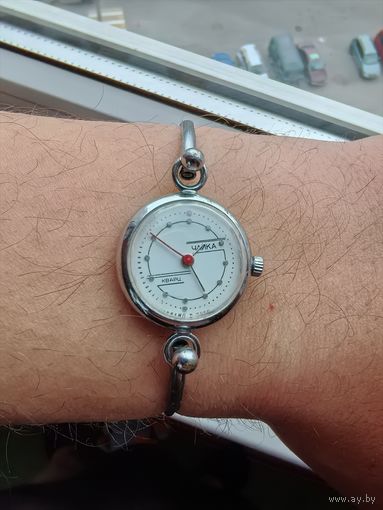 Часы ссср чайка кварц женские, не с рубля, сохран.