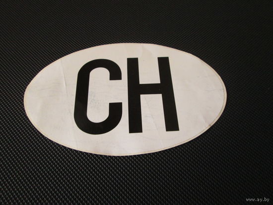 Наклейка на авто,Швейцария ,