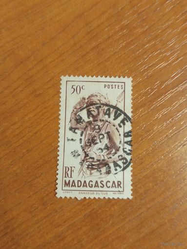 Французская колония Мадагаскар охотник массам (4-7)