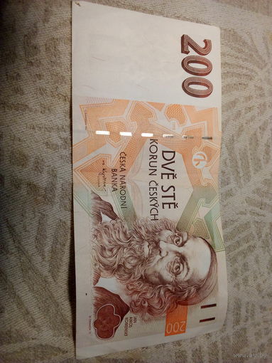 200 крон Чехия 1998 год