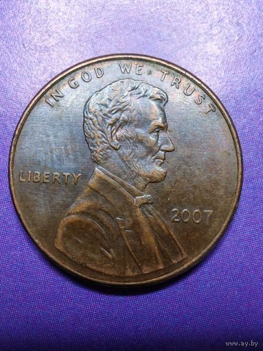 США 1 цент 2007