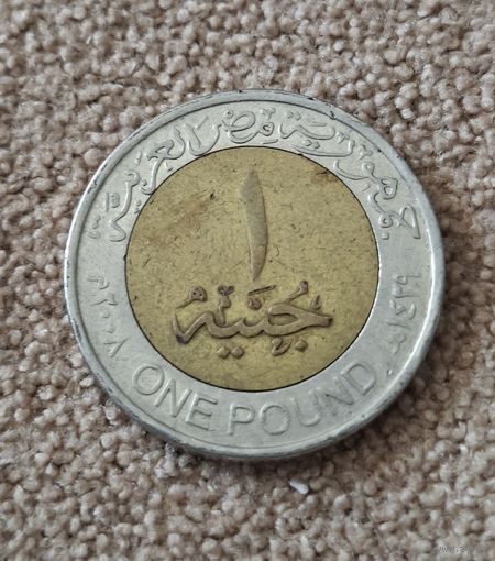 Египет 1 фунт, 2008