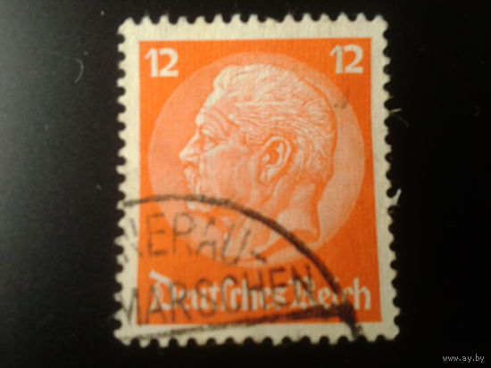 Германия Рейх 1932 рейхспрезидент Гинденбург