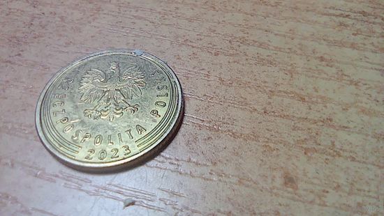 5 грошей 2023 года Польша