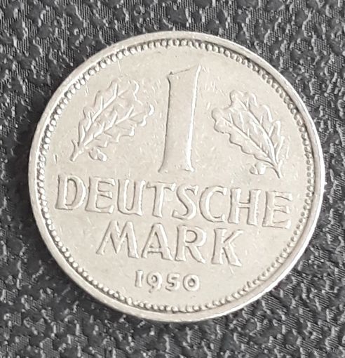 1 марка 1950 J Германия (ФРГ)