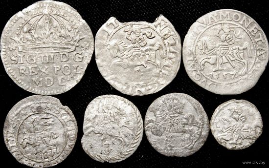 Биллон 16-17 века. Одним лотом!