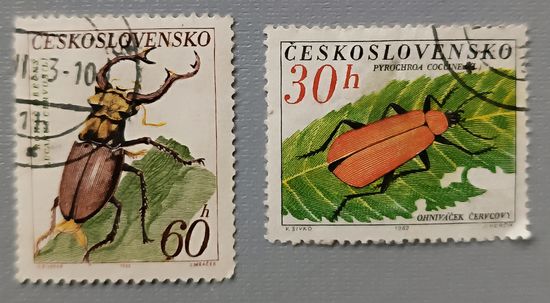 Чехословакия, 1962. Жуки.