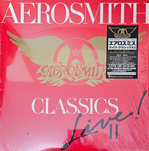 Aerosmith. Classic Live II (FIRST PRESSING)