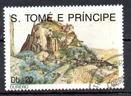 Живопись Дюрер Сан Томе и Принсипи 1990 год 1 марка