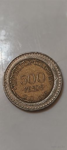 Колумбия 500 песо 2018