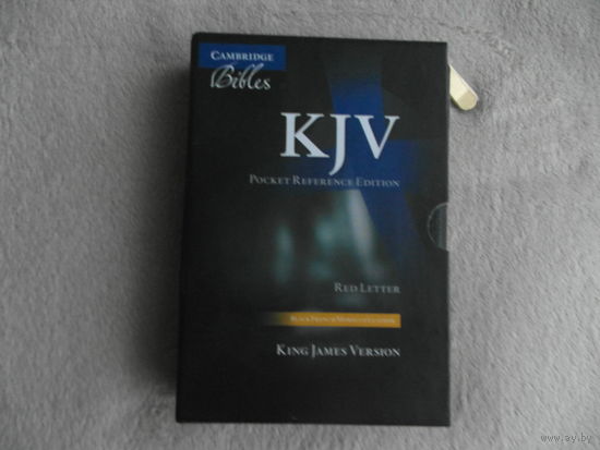 The holy bible cambridge. Библия: версия короля Якова, чистое Кембриджское издание. Подарочное издание.