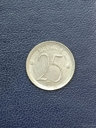 Бельгия 25 сантимов 1970г.