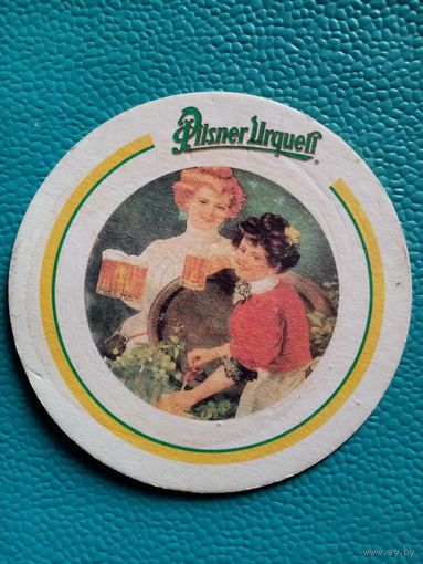 "4" Бирдекель Pilsner Urquell подставка под пиво