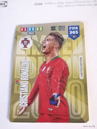 Карточка итальянская UEFA Роналду Ronaldo