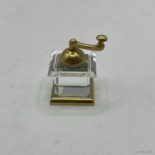 Коллекционная миниатюра Кофемолка Swarovski. Арт 3427