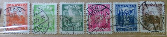 ЛАТВИЯ- Latvia \113\1934 -хорошие почтовые штемпеля