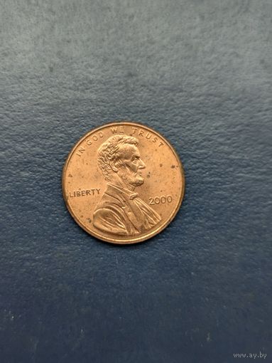 Цент США 2000