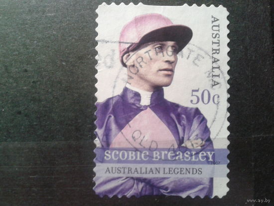 Австралия 2007 Жокей, самоклейка