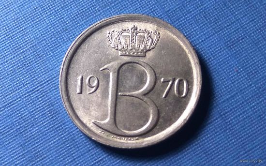 25 сантимов 1970 BELGIQUE. Бельгия.