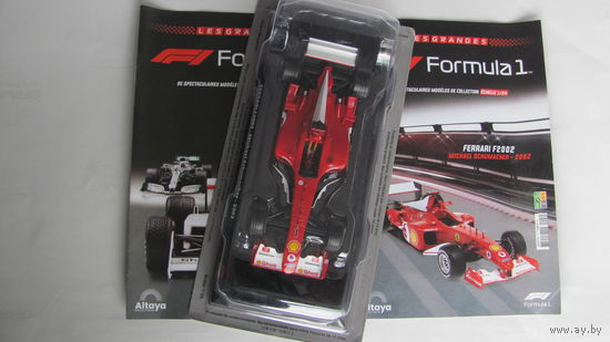1/24 FERRARI F2002 #1 Michael Schumacher F1 2002 ALTAYA