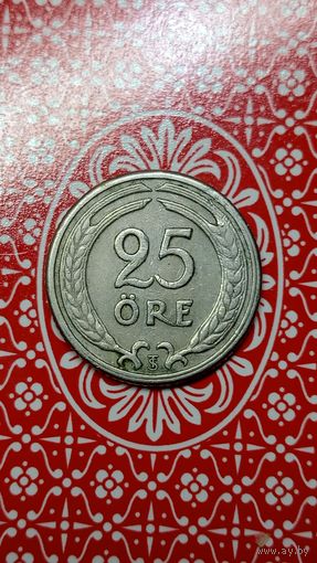 Швеция 25 эре 1946