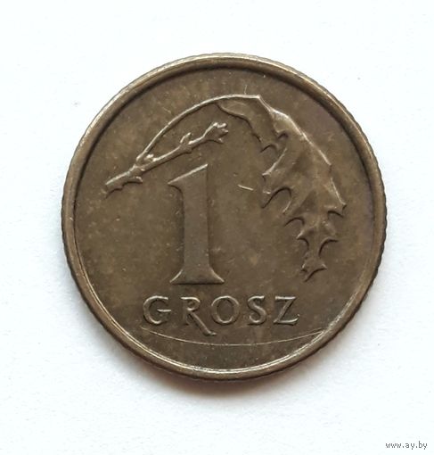 Польша. 1 грош 2009 г.