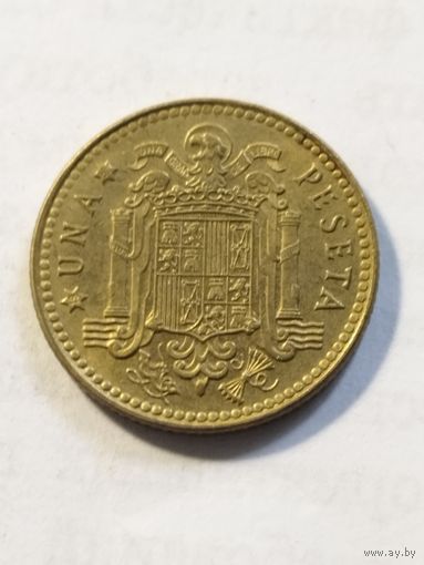 Испания 1 песета 1975