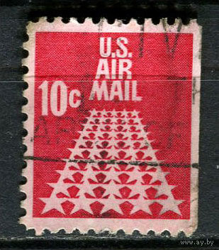 США - 1968 - Взлётно-посадочная полоса - [Mi. 939Dr] - полная серия - 1 марка. Гашеная.  (Лот 77Go)-T41P11