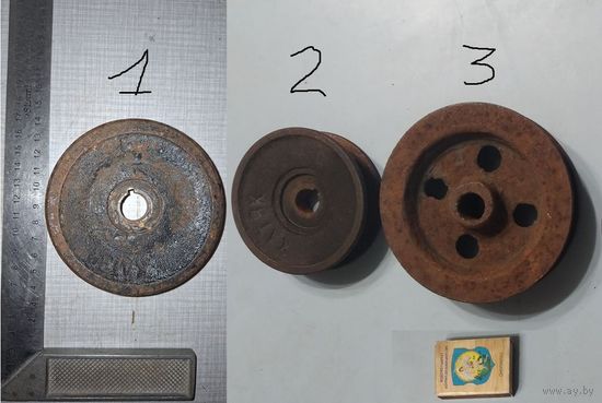 Шкивы одноручейковые