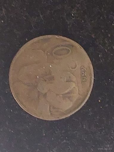 10 чентезимо 1929 италия