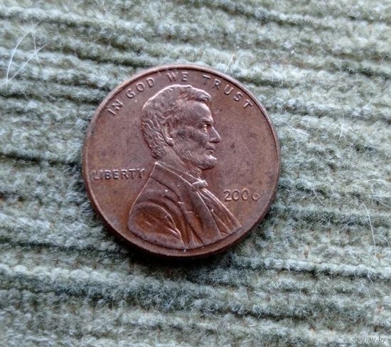 Werty71 США 1 цент 2006