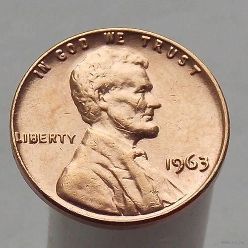 США 1 цент 1963