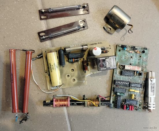 Платы радиодетали, герконы, феррит, РПЗП-24, РТН3