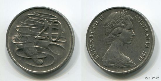 Австралия. 20 центов (1977)
