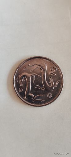Кипр 2 цент 1998