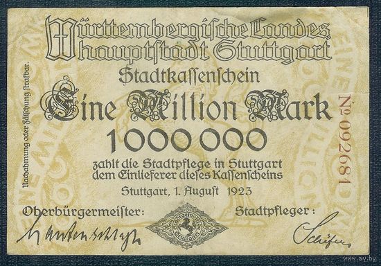 Германия, 1 миллион марок 1923 год.