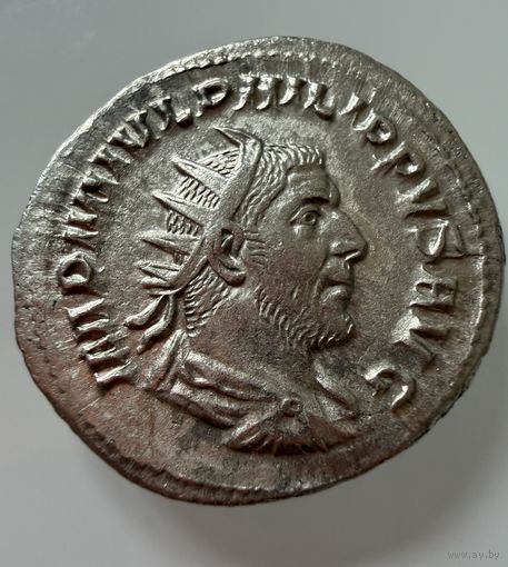 Римская империя Рим Антониниан 244-249 Филипп Араб. СЕРЕБРО