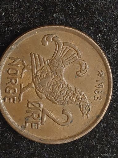 2 эре норвегия 1963