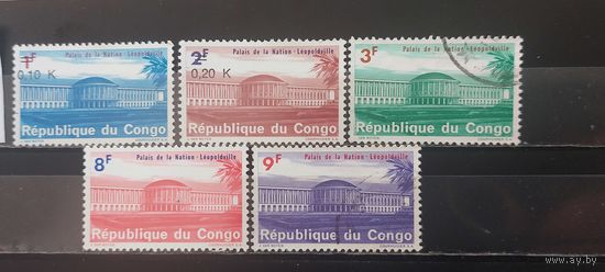 РАСПРОДАЖА КОНГО 1964г. Республика. Чист* и Гаш.