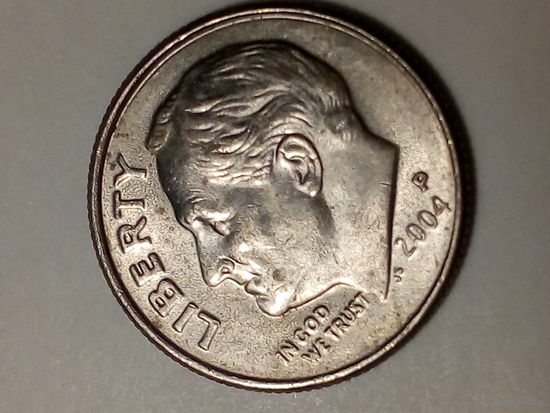 10 центов США 2004 P год