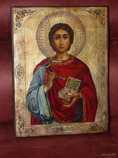 ИКОНА ПАНТЕЙЛЕМОН ЦЕЛИТЕЛЬ. КРАСОТА.