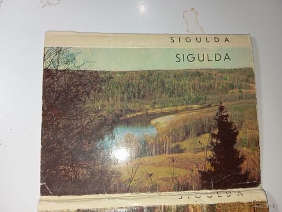 Набор открыток .  Латвийская ССР . Сигулда .
