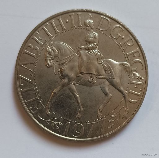 25 пенсов 1977 25 лет правления